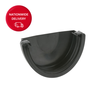 Brett Martin 170mm Deepstyle Industrial Gutter External Stopend BR97B 