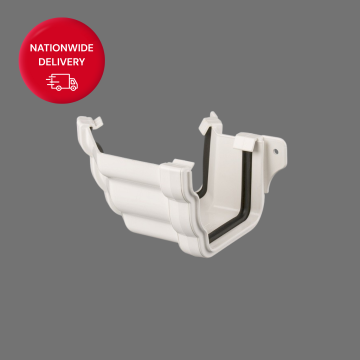Brett Martin Prostyle PVCu External Gutter Angle 135 Degrees BR89EW