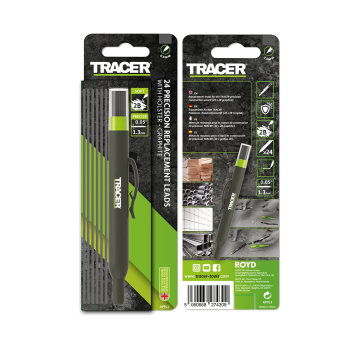 Tracer 1.3mm 2B Precision Replacement Leads - Pack of 24