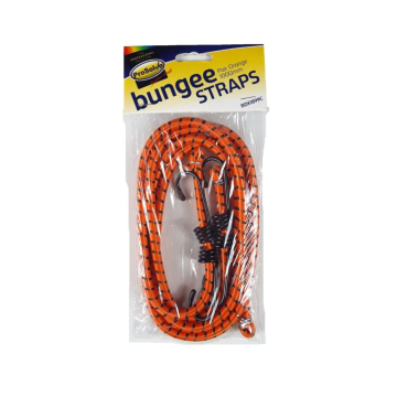 Pro Solve Heavy-Duty Orange Bungee Strap Pair – 1000mm