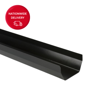 Brett Martin 114mm Square PVCu Gutter 2m BR51B