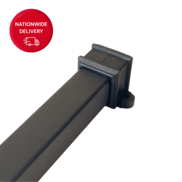 Brett Martin 65mm Cast Iron Square Style 2.5m S Pipe with Lugs BR5025LCI