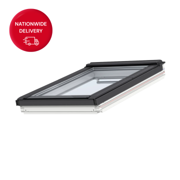 Velux Low Pitch MK08 78 x 140cm White Painted Centre Pivot 