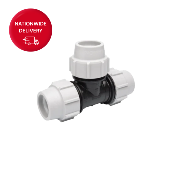 7040 Plasson 90 Degree Tee 63mm 