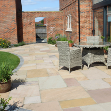 Indian Sandstone Buff Project Pack 18mm (18.97m2)