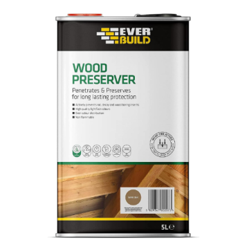 Sika Everbuild Wood Preserver Dark Oak 5L 