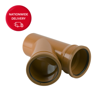 Brett Martin 110mm 45° Double Socket Branch B5111