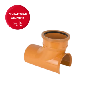 Brett Martin 110mm 87 1/2° Solvent Weld Branch B7007