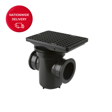 Back Inlet Bottle Gully Rectangular Top B1002 90º 