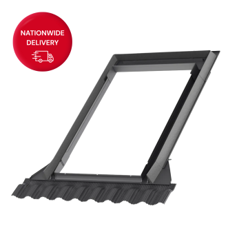 Velux EDW CK02 Single Flashing 55cm x 78cm + BDX Insulation Collar (For Profile Tiles) 