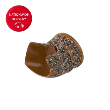 Brett Martin 110mm 90° 3/4 Section Left Hand Channel Branch Bend B2251