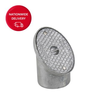 Brett Martin 110mm Aluminium Rodding Eye Plain Ended B5591