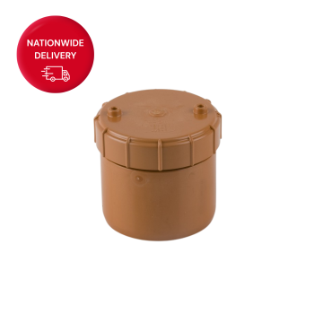 Brett Martin 110mm PVCu Screw Down Access Cover B5091