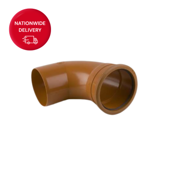 Brett Martin 160mm 87 1/2° Single Socket Bend B7041