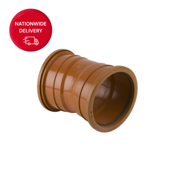 Brett Martin 160mm Double Socket Drainage Bend 11 1/4º Degree B6061