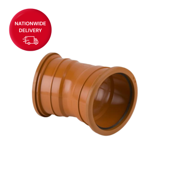 Brett Martin 160mm 22 1/2° Double Socket Bend B6051