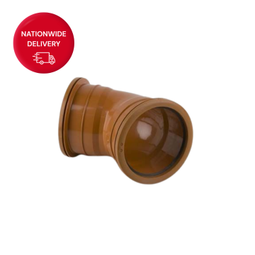 Brett Martin 160mm 45° Double Socket Bend B6041