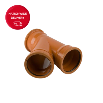 Brett Martin 110mm 45° Triple Socket Junction B4091