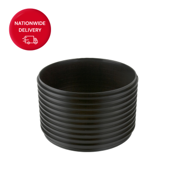 Brett Martin 315mm Underground Side Riser - Black, 315mm x 185mm B3151