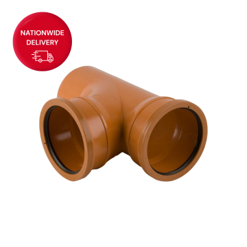 Brett Martin 110mm 87.5Deg Double Socket Branch B5101