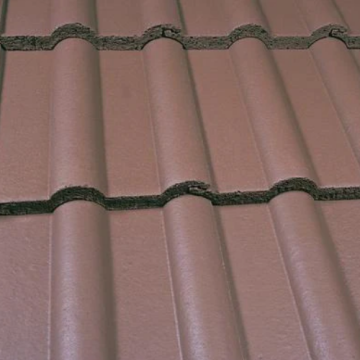 Marley Double Roman Smooth Brown Roof Tiles - Pallet of 192