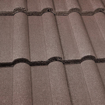 Marley Concrete Double Roman Antique Brown Roof Tiles - Pallet of 192 