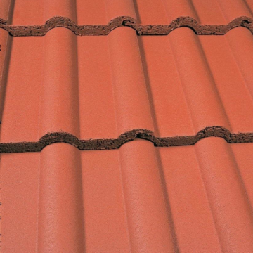 Marley Double Roman Mosborough Dark Red Roof Tiles - Pallet of 192 