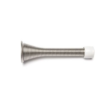 Dale 76mm BZP Spring Door Stop (Pre-Packed)