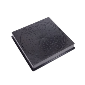 450mm Poly Manhole Cover & Frame Locking (Square & Round) 
