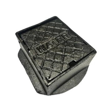 Cast Iron Stop Cock Cover 152mm x 152mm x 76mm 