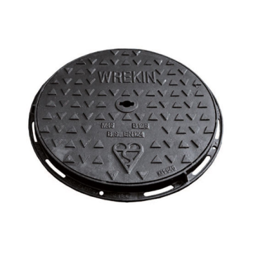 Manhole Cover Round Heavy Duty D/Iron B125 450mm 