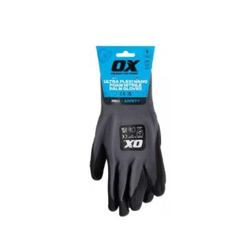 ULTRA FLEXI NANO FOAM NITRIL PALM GLOVES