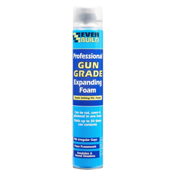 Sika Everbuild Professional Quick Setting Gun Grade Expanding Foam (750ml)