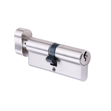 Timco Euro Profile Cylinder - Thumbturn - Satin Nickel 80 (40/40)