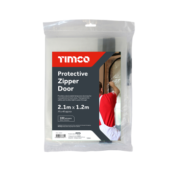 Timco Protective Zipper Door 2.1m x 1.2m