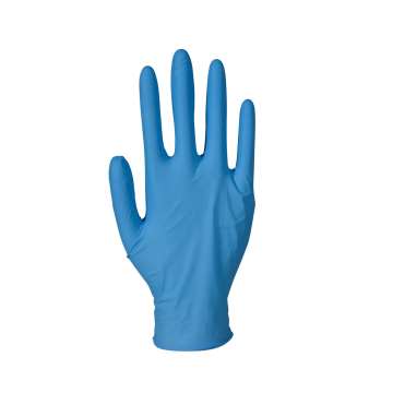 Nitrile Latex Gloves Blue (Large)