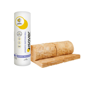 Isover Acoustic Partition Roll – 100mm Thick (Covers 11.00m²)