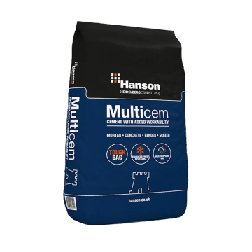 Hanson Multicem Cement 25kg (Durable Bag)