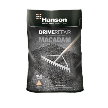 Hanson Cold Tarmac Macadam 25kg Bag