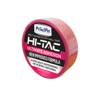 Pink Hi-Tac Self Adhesive Plasterboard Tape 50mm x 90m