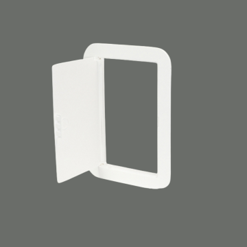 Timloc Access Panel - Plastic - Hinged - White 150 x 230mm 