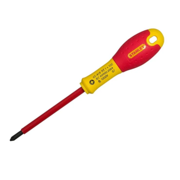 Stanley FatMax Screwdriver Insulated Pozi Tip PZ1 x 100mm - STA065418
