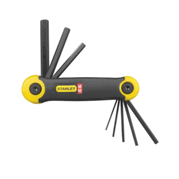 Stanley Hex Key Metric Folding Set (8 pieces)