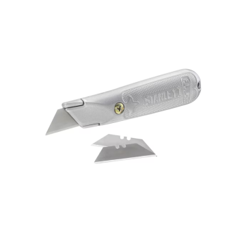 Stanley 199E Classic Fixed Blade Utility Knife With 3 Blades