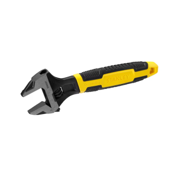 Stanley 8 in. (200mm) Bi-Material Adjustable Wrench