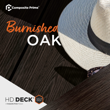 COMPOSITE PRIME HD 3D BURNISHED OAK BULLNOSE