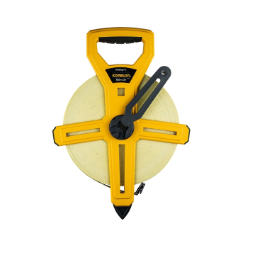 Komelon 100EE Unigrip Open Reel Fibreglass Surveyors Tape 100m / 330ft