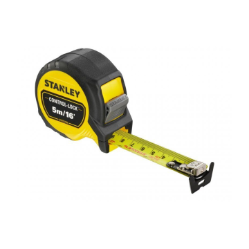 Stanley STHT37235-5 Control-Lock Tape Measure 5 Metre / 16 Feet – 25mm wide