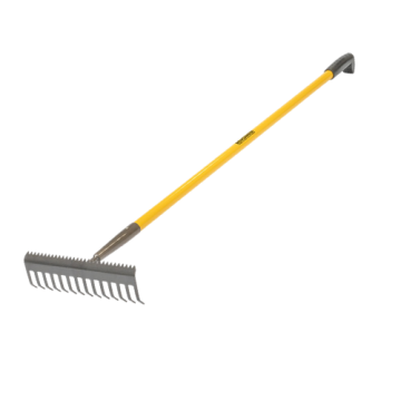 Roughneck Sharp Edge Soil Rake 400mm x 1700mm