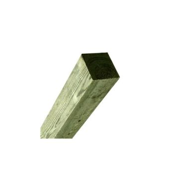 TREATED POST 75MM X 75MM (3M) GREEN
